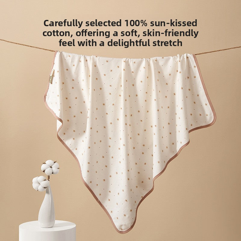 Soft Pure Cotton Newborn Swaddle Blanket Towel