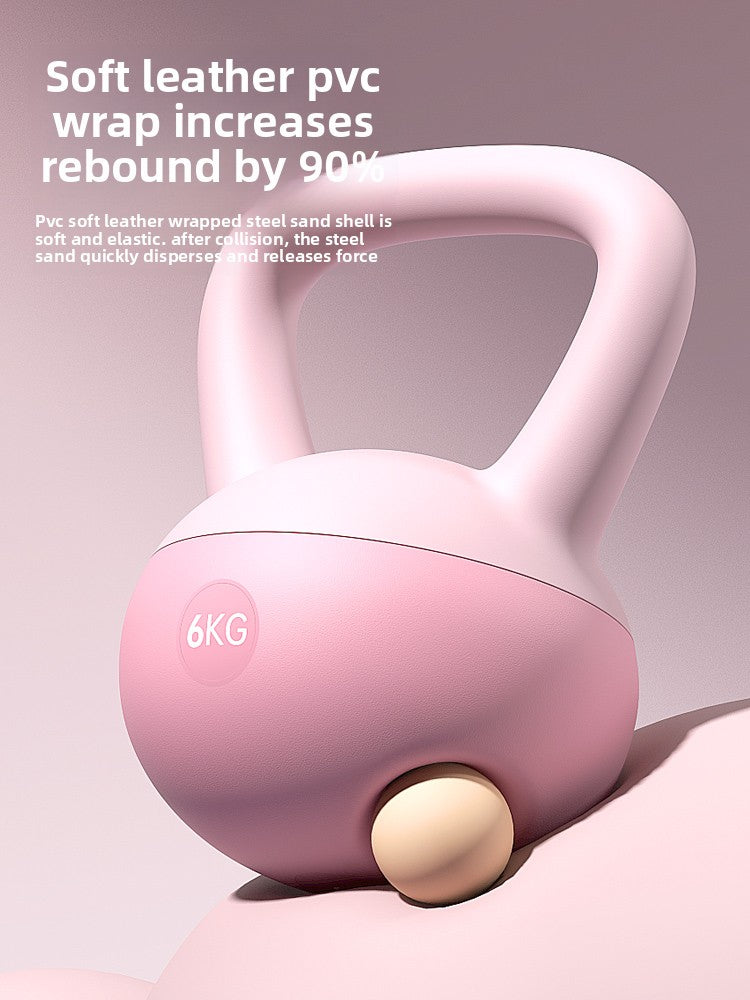 Soft PVC Kettlebell for Home Gym Fitness Training