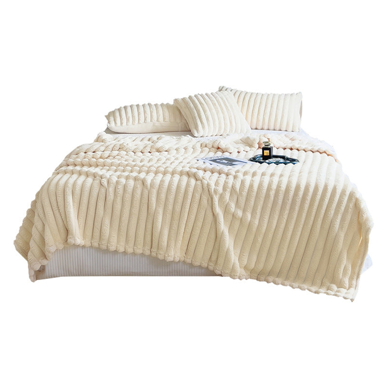Soft Rabbit Fur Blanket