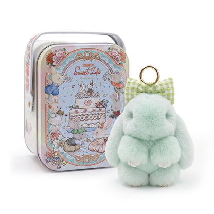 Soft Rabbit Keychain Pendant