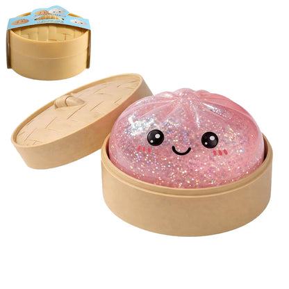 Soft Rubber Squishy Bun Toy