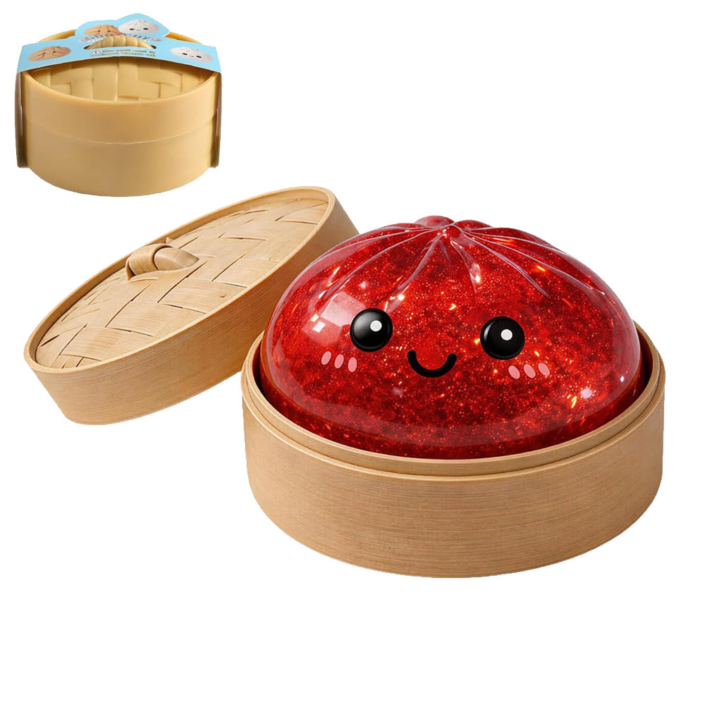 Soft Rubber Squishy Bun Toy