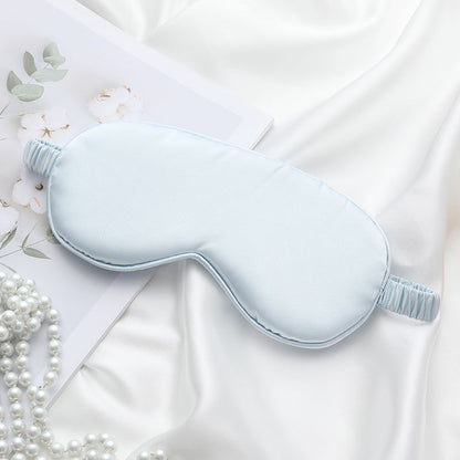 Soft Satin Sleep Eye Mask with Adjustable Band