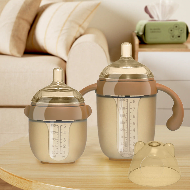 Soft Silicone Baby Feeding Bottle