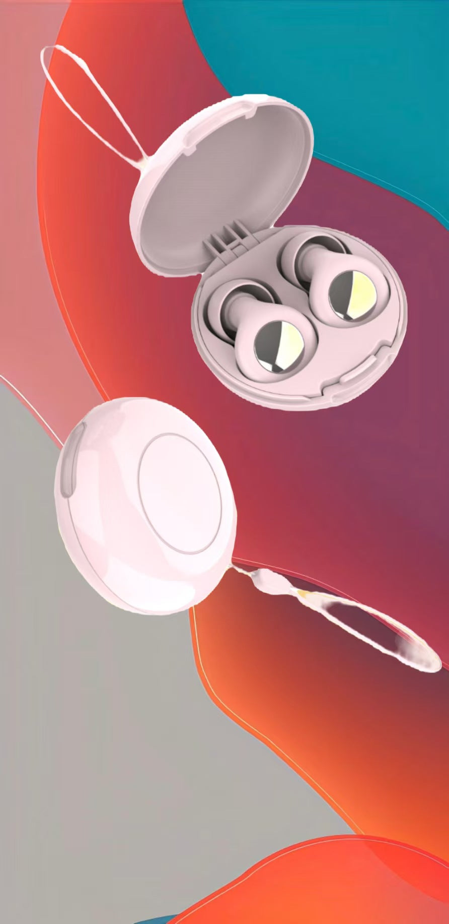 Soft Silicone Earplugs for Noise Reduction and Sleep
