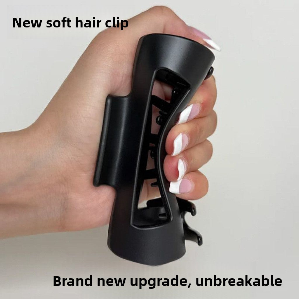 Soft Silicone Hairpin Hairpin Shark Clip