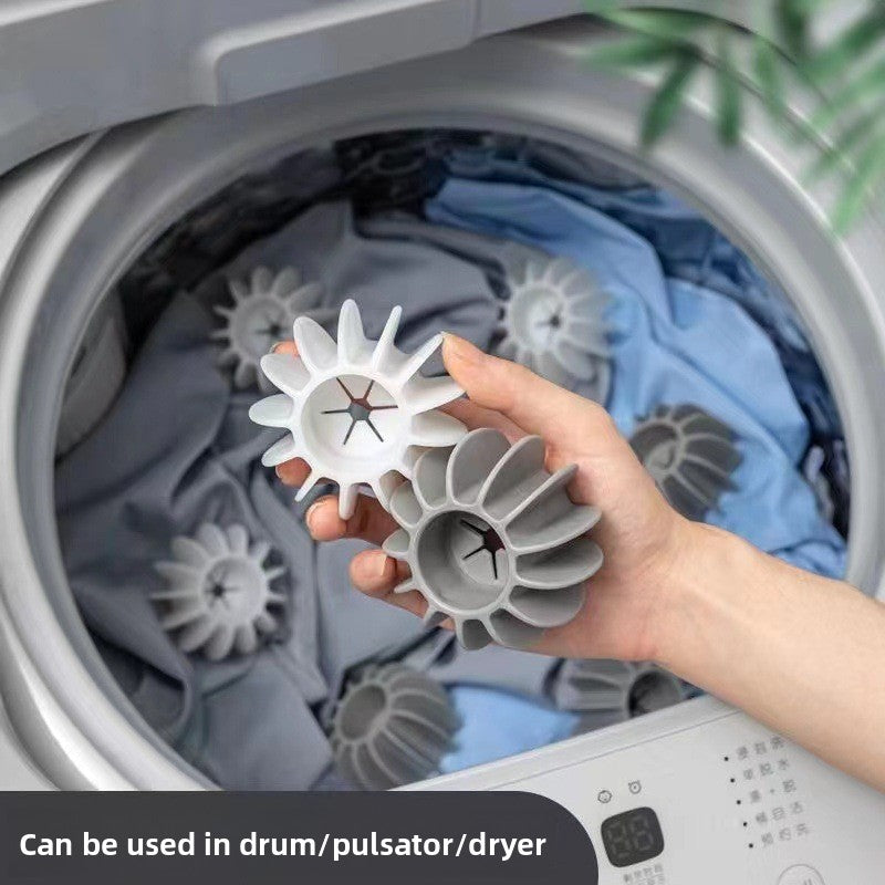Soft silicone laundry balls
