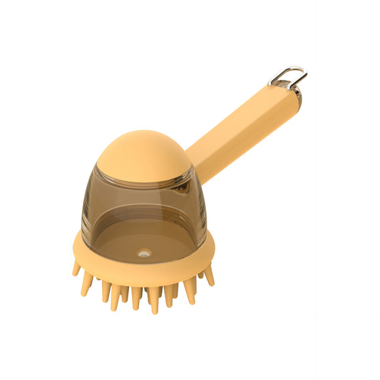 Soft Silicone Pet Massage and Bath Brush