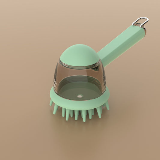 Soft Silicone Pet Massage and Bath Brush