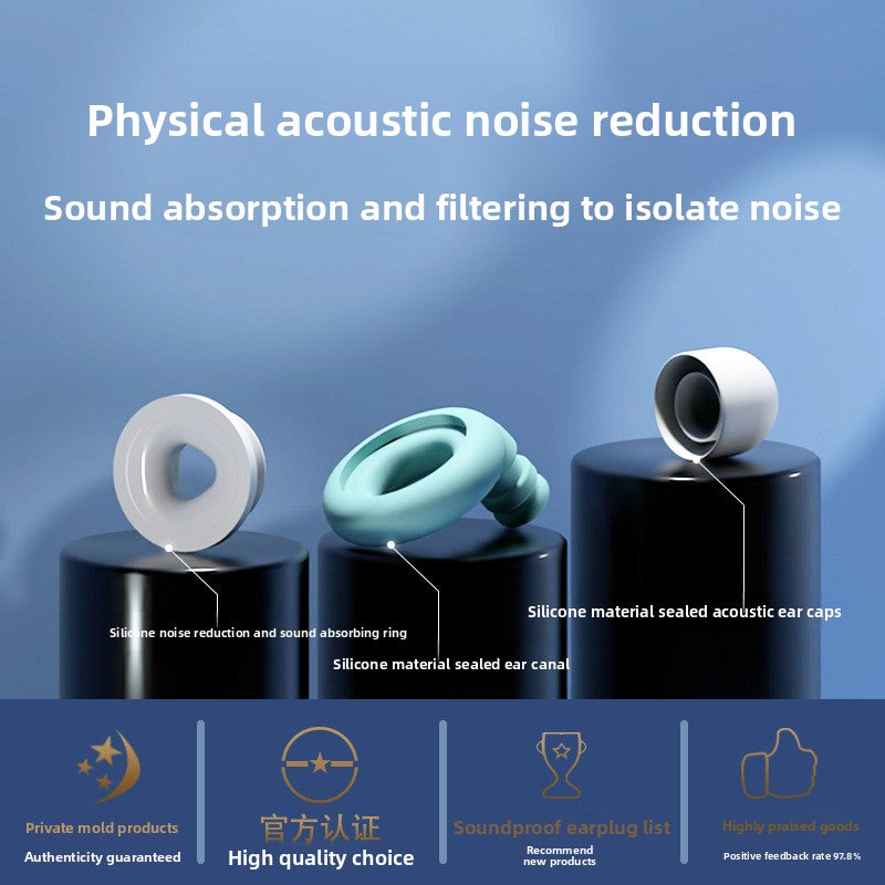 Soft Silicone Sleep Earplugs