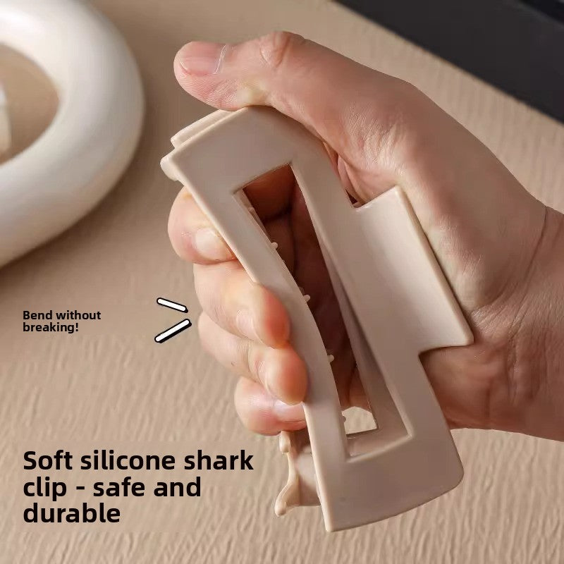 Soft Silicone Square Hair Clip