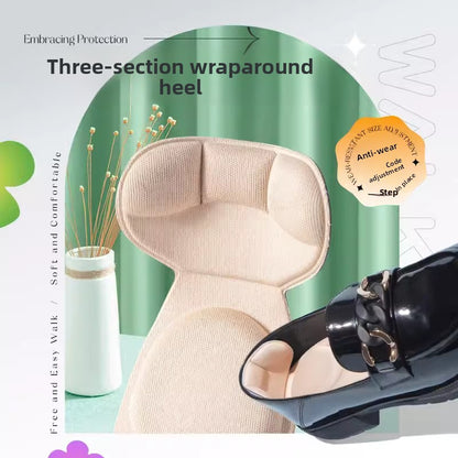 Soft-soled heel pad