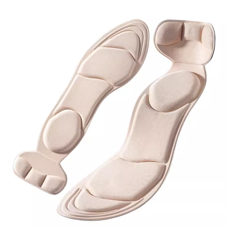Soft-soled heel pad