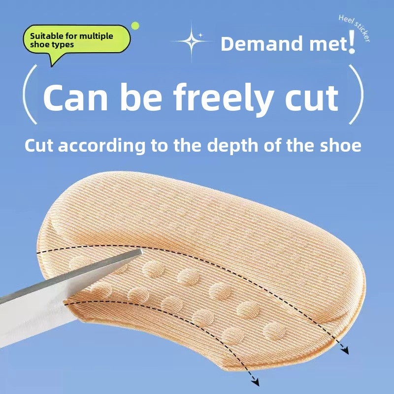 Soft-soled heel pad