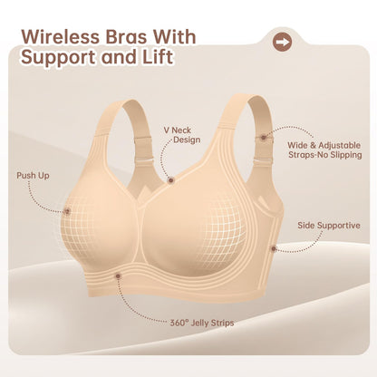 Soft Support Seamless Wireless Bra