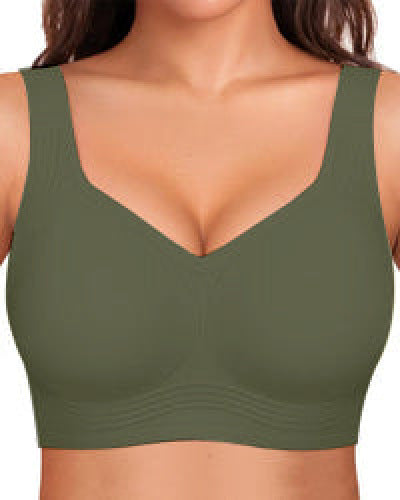 Soft Support Seamless Wireless Push-Up Bra