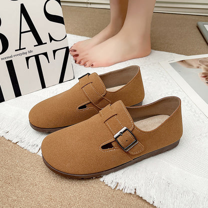 Soft Surface Slip-On Casual Shoes
