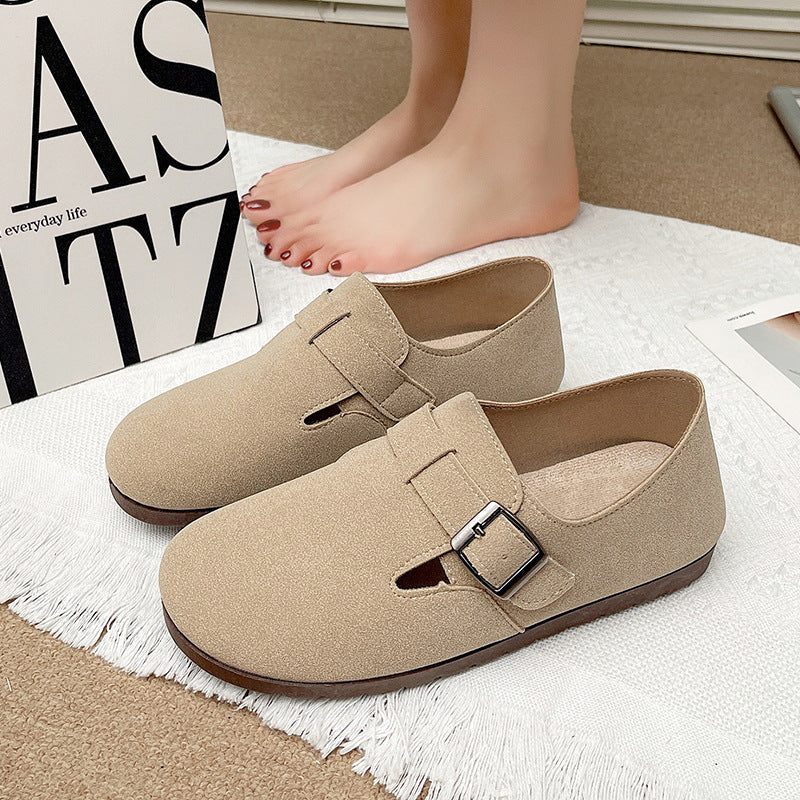 Soft Surface Slip-On Casual Shoes