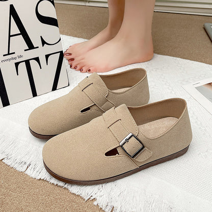Soft Surface Slip-On Casual Shoes