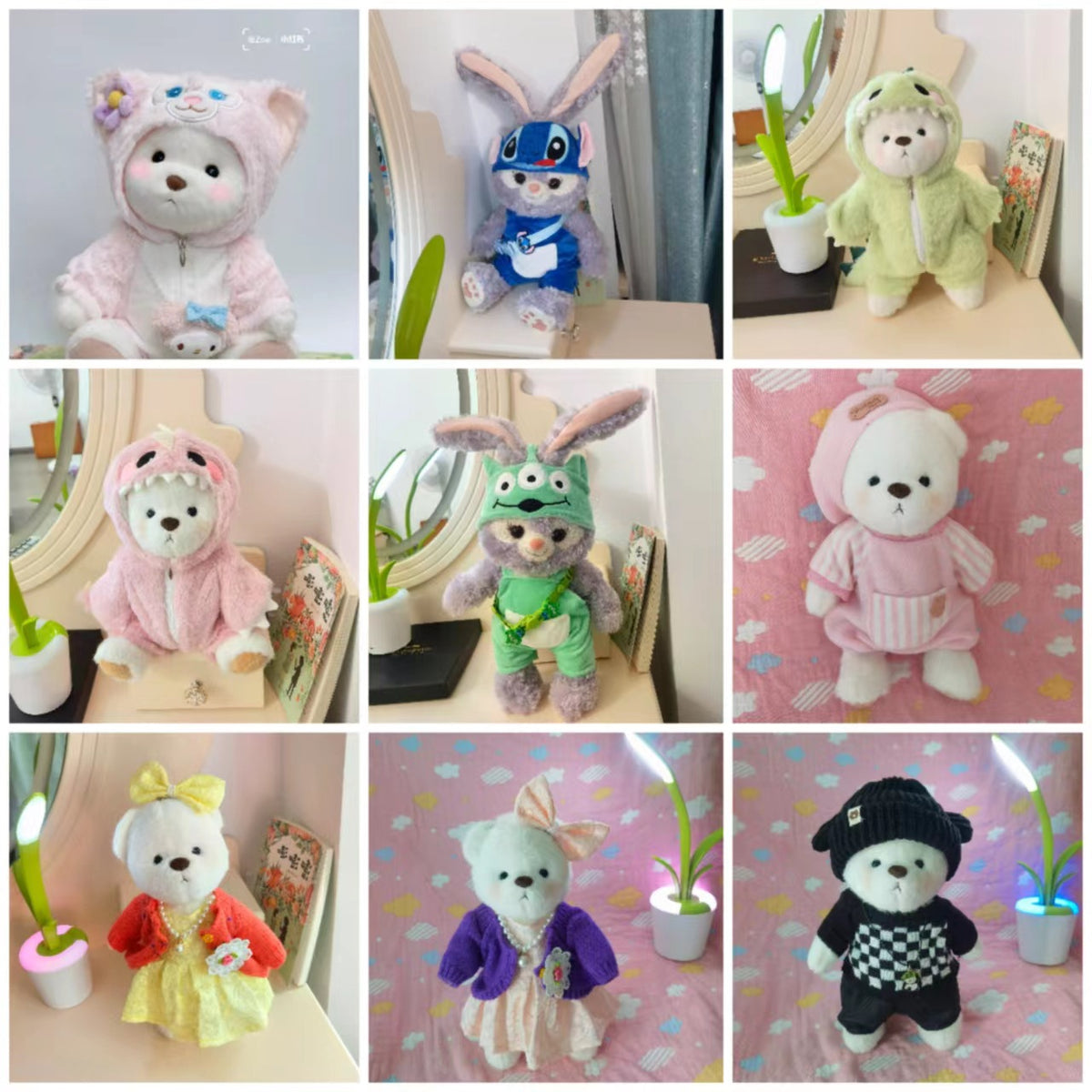 Soft toy replacement for clothing