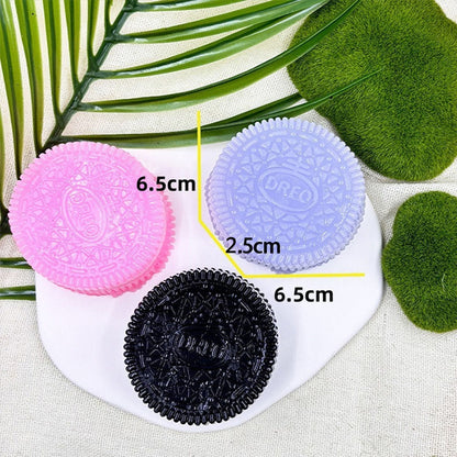 Soft TPR Oreo Squeeze Stress Relief Toy