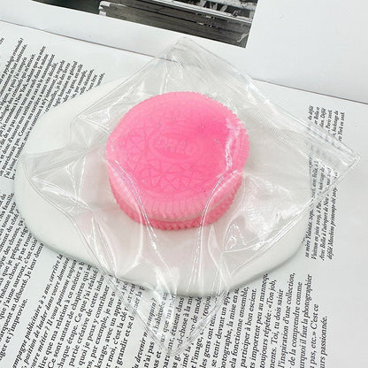 Soft TPR Oreo Squeeze Stress Relief Toy
