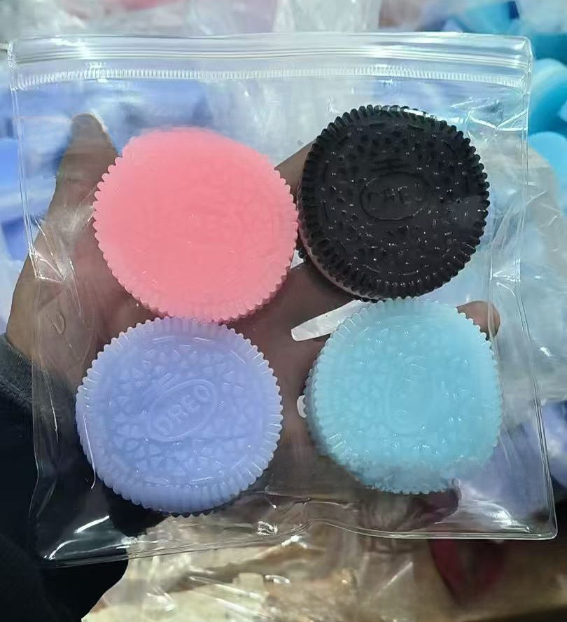 Soft TPR Oreo Squeeze Stress Relief Toy