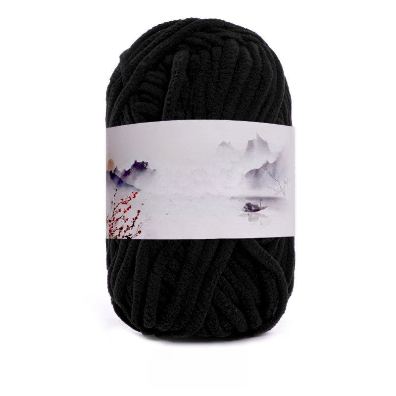 Soft Velvet Hand Knitting Yarn for DIY Crafts
