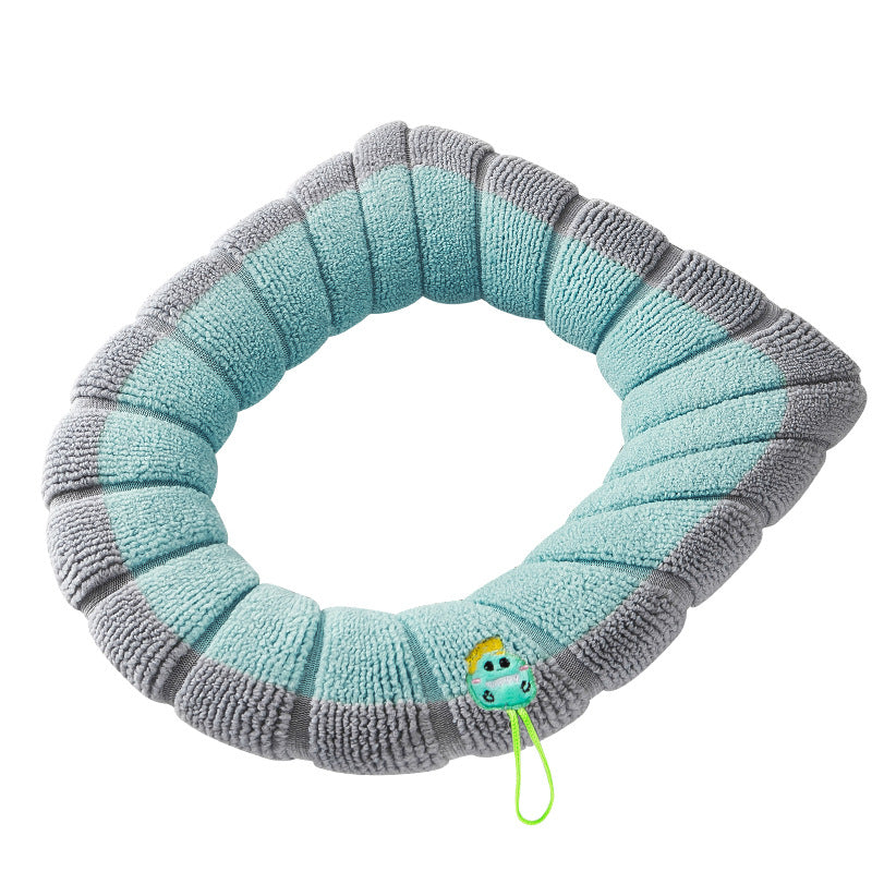 Soft Velvet Toilet Seat Cover with Handles