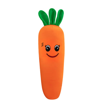Soft Washable Long Carrot Plush Pillow Doll