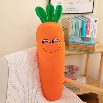 Soft Washable Long Carrot Plush Pillow Doll