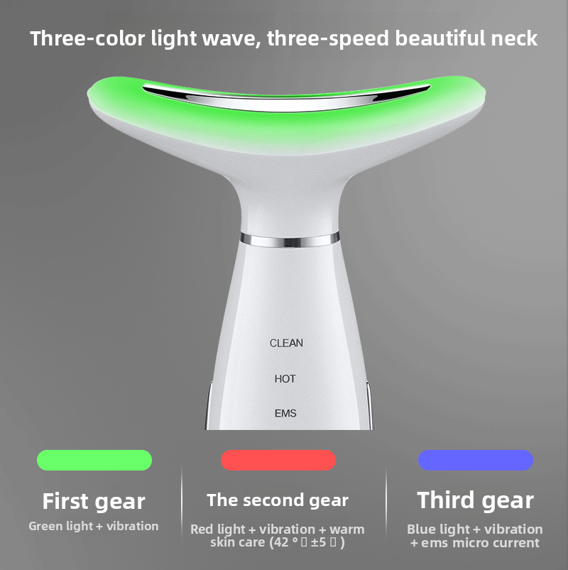 Soft Wrinkle-Reducing Neck Massager