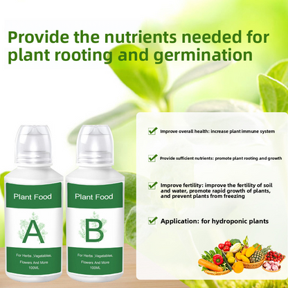 Soilless hydroponic nutrient solution