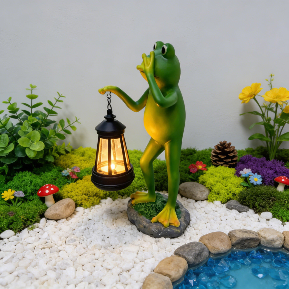 Solar Animal Lantern Outdoor Decor