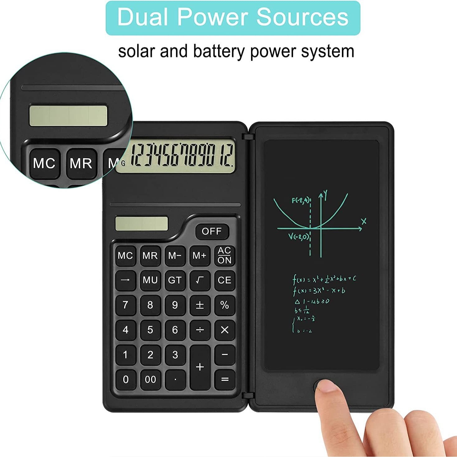 Solar Calculator Writing Board