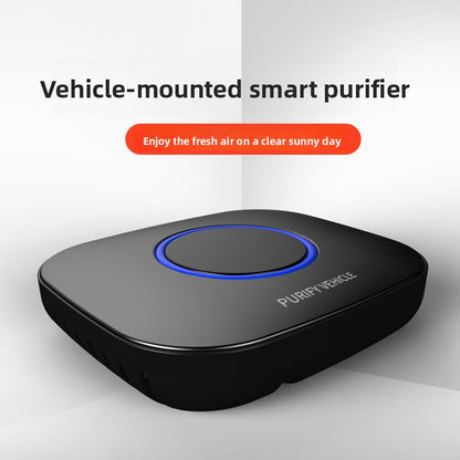 Solar Car Air Purifier with Negative Ion Technology