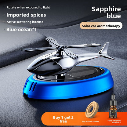 Solar Car Aromatherapy with Refillable Fragrance