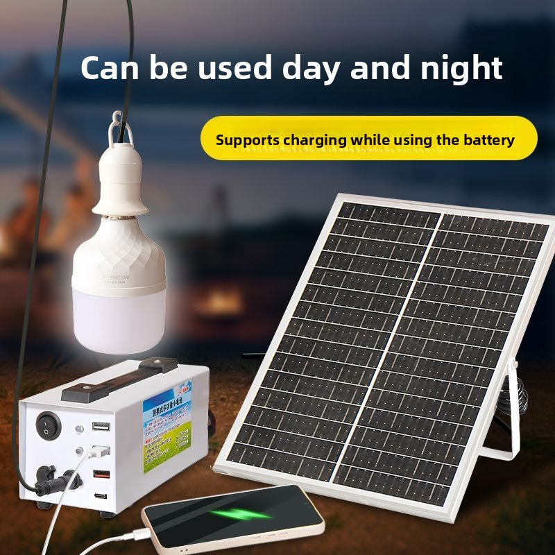 Solar Charger with Power Storage USB Portable