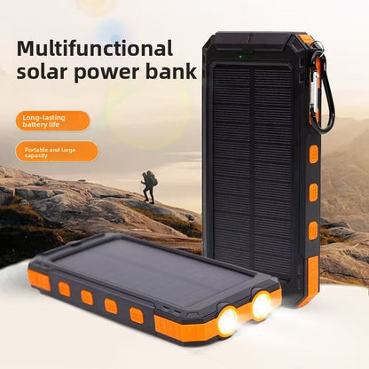 Solar charging treasure