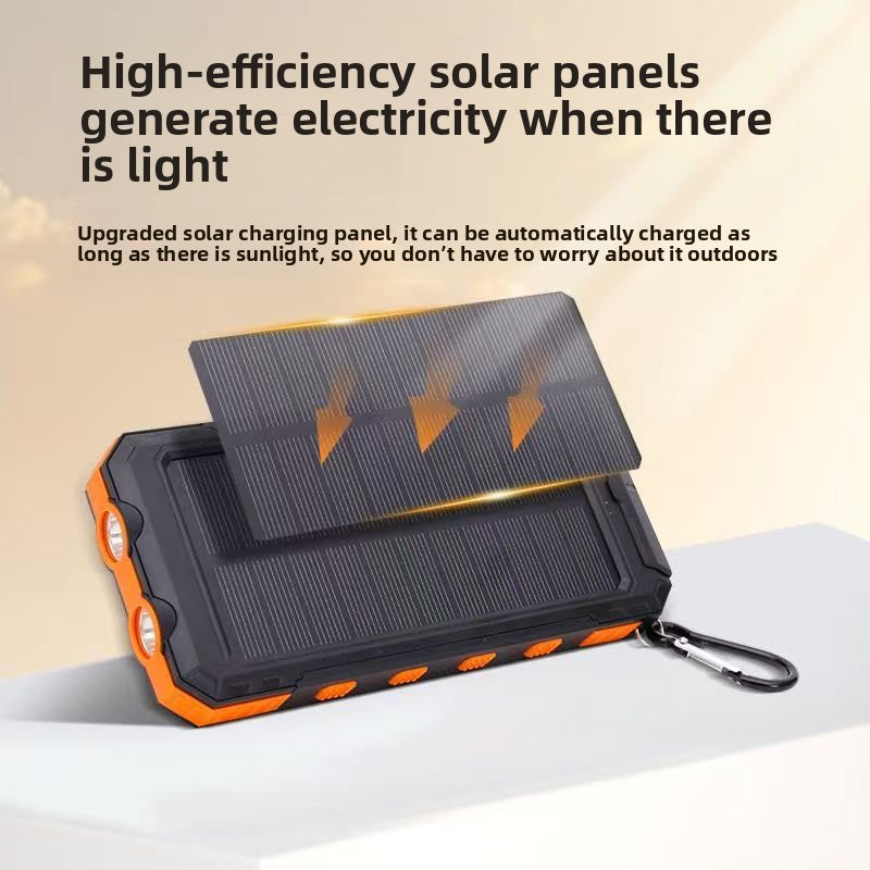 Solar charging treasure