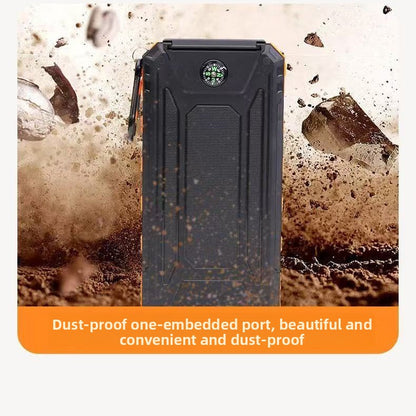 Solar charging treasure
