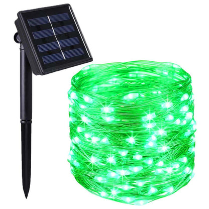 Solar Copper Wire Fairy Lights with Remote Control