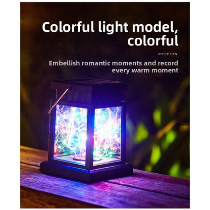 Solar Copper Wire Star Palace Lantern