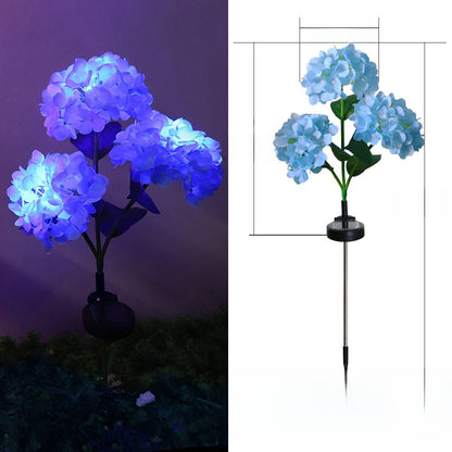 Solar courtyard light