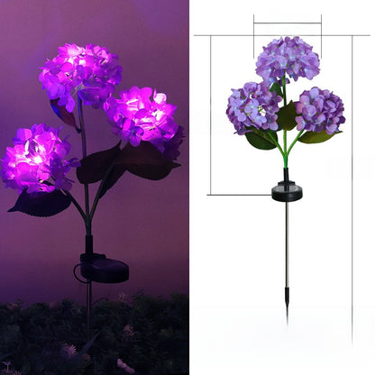 Solar courtyard light
