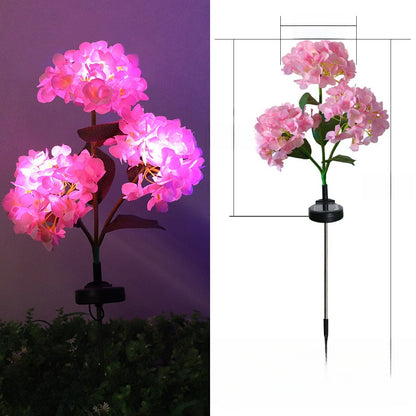 Solar courtyard light