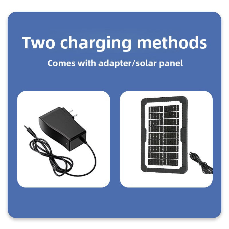 Solar Desk Fan