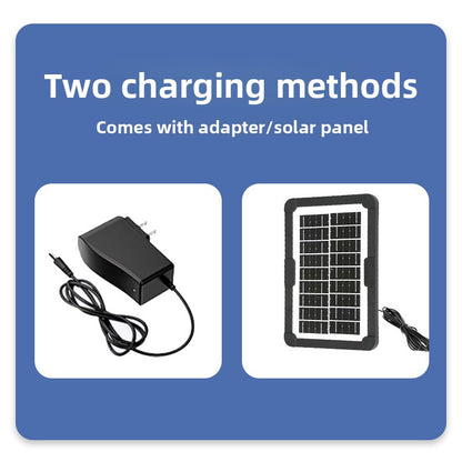 Solar Desk Fan