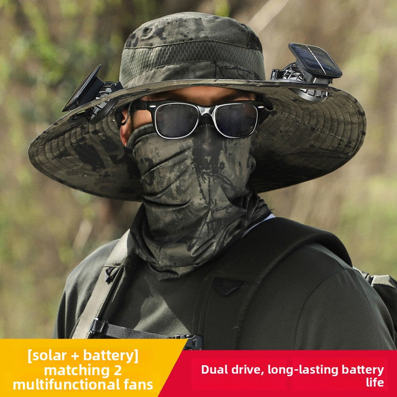 Solar Fan Hat