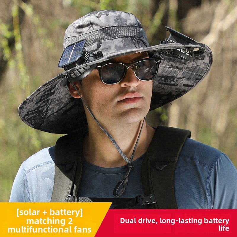 Solar Fan Hat